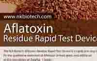 Aflatoxin Rapid Test Kit The Nankai Biotec... Made in Korea